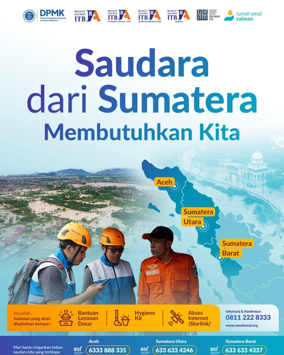 itb-ikatan-alumni-dan-rumah-amal-salman-akan-salurkan-bantuan-cepat-bagi-korban-banjir-dan-longsor-di-sumatera