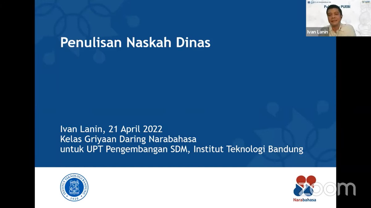 itb-selenggarakan-pelatihan-menulis-surat-dan-laporan-sesuai-puebi